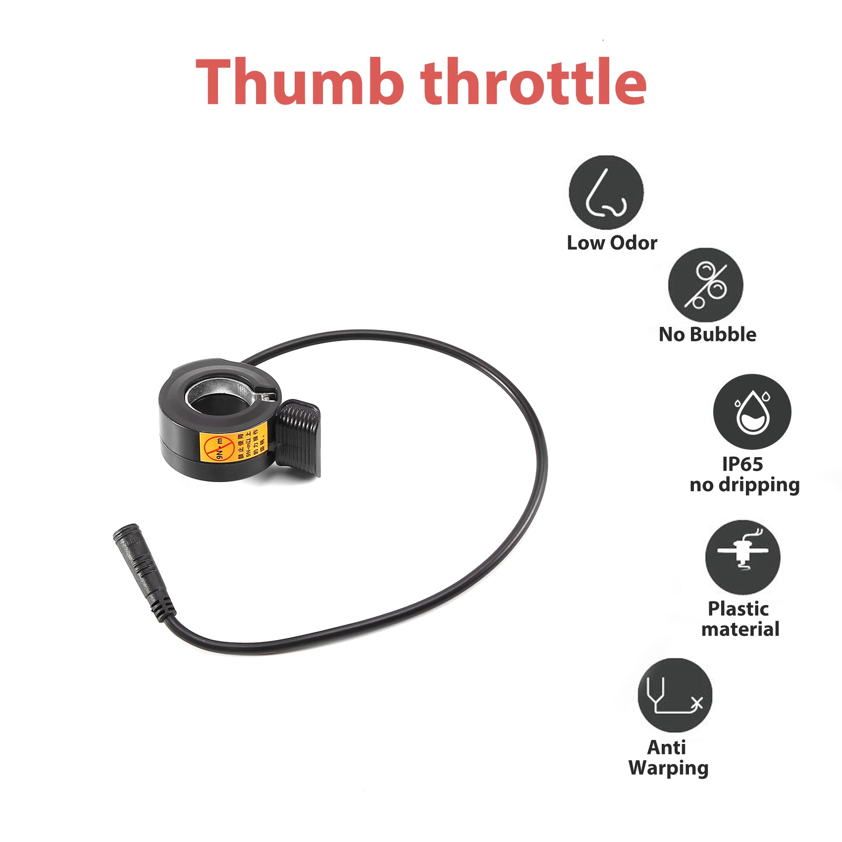 AB31 acelerador de polegar par - Mid Drive Motor Kit 52V 1000W avaliação e preço