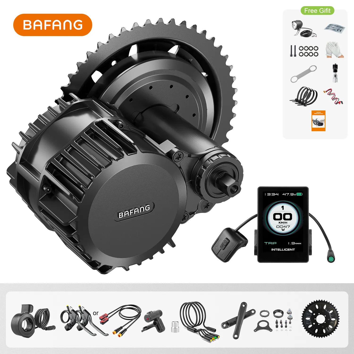 Bafang M615 MM G320.1000 UART  - Bafang Bbshd 1000W Conversion Kit avaliação e preço