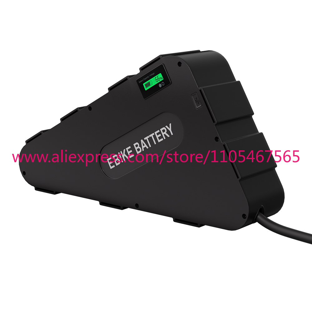 Bateria de lítio triangular pa - Electric Bicycle Battery 72V 30Ah avaliação e preço