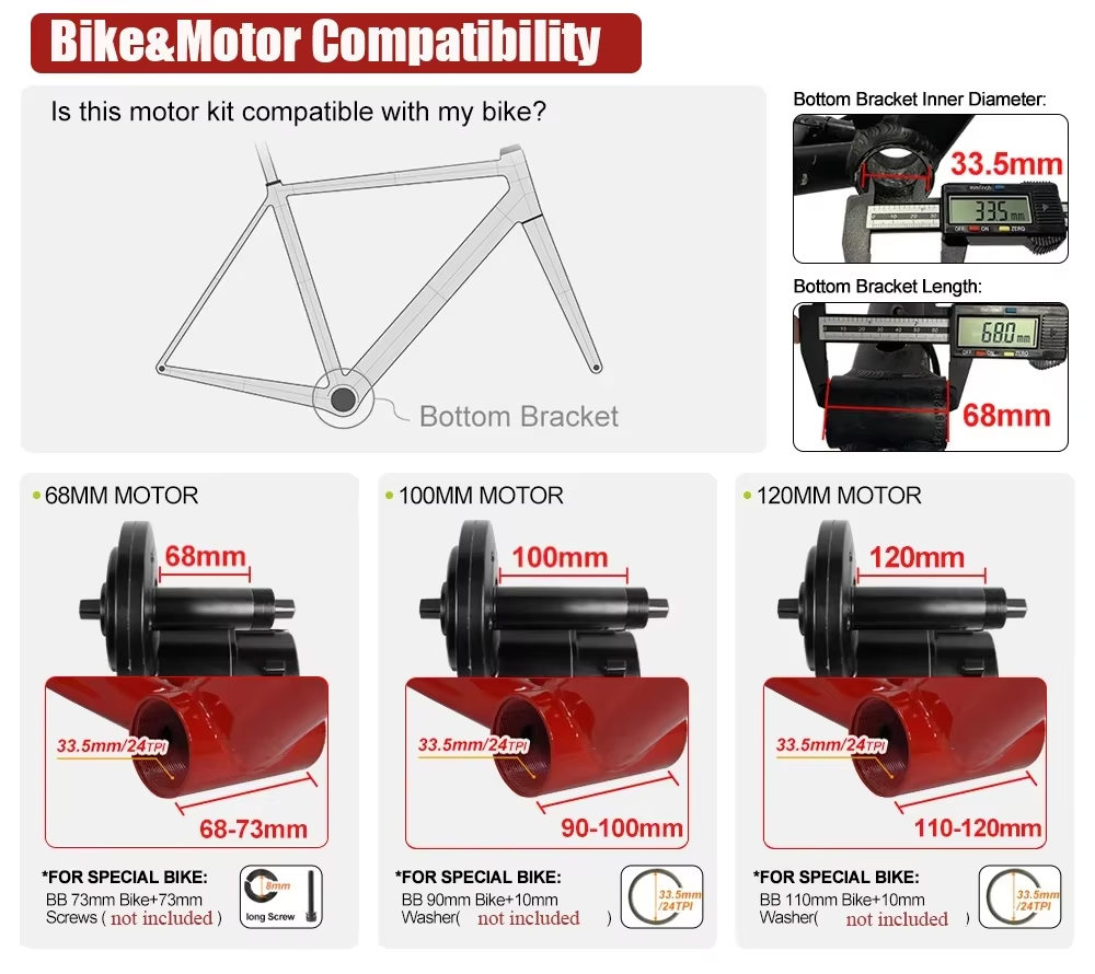 Kit de Conversão para Biciclet - Bafang Bbshd 1000W Conversion Kit avaliação e preço