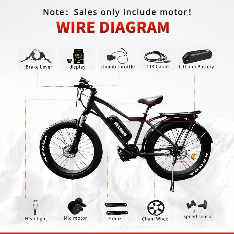 Kit de Conversão para Biciclet - Bafang Bbshd 1000W Conversion Kit avaliação e preço