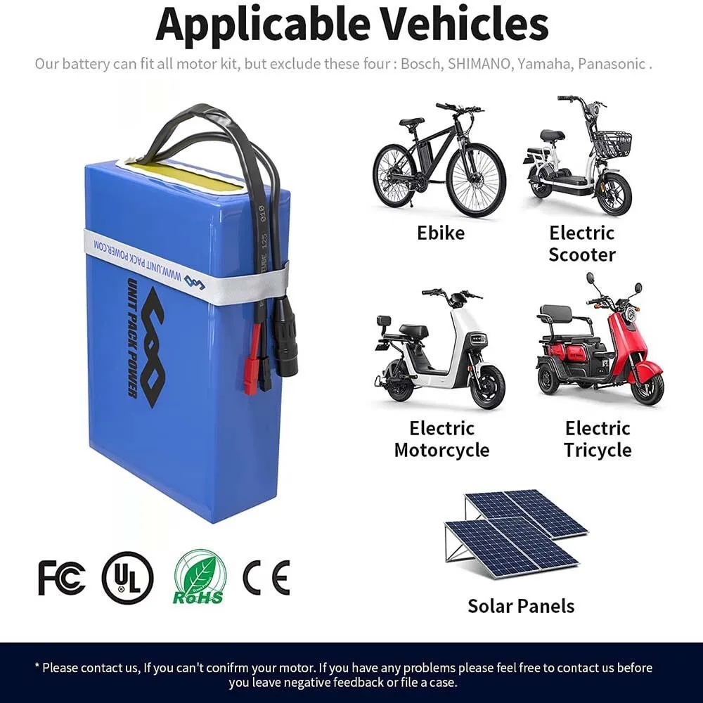 Bateria para Bicicleta Elétric - Electric Bicycle Battery 72V 30Ah avaliação e preço